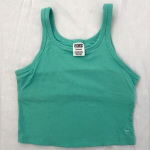 PINK Victoria's Secret Teal Tank Top